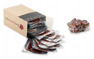 Open box of Joselito Gran Reserva Bellota Shoulder - Sliced, and the cut bone