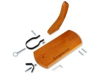 Ham holder parts, and assembling tool
