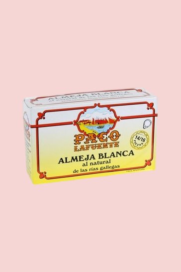 White clams from Galicia's Rias Paco Lafuente 14/16 u. 115 gr