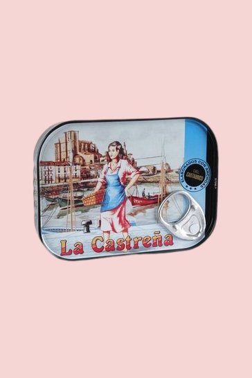 Cantabrian Anchovy Fillets in Olive Oil La Castreña 78 gr