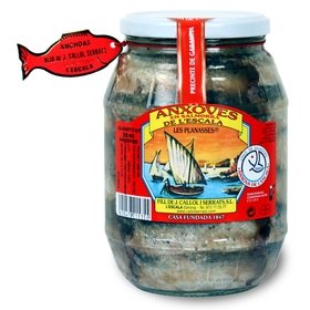 Salted Anchovies from l'Escala Callol Serrats 1450 gr - 35/40 u. Salted Anchovies from l'Escala Callol Serrats 1450 gr - 35/40 u.