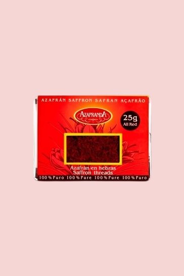 Pure All Red Saffron threads Azafranda, 25-Gram Box (Sargol)