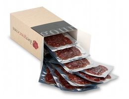 Open box of Sendra <cite>Salchichon Cular</cite> - 100-gram Pack