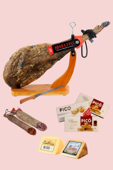 Christmas Hamper with Jamon Cotiella