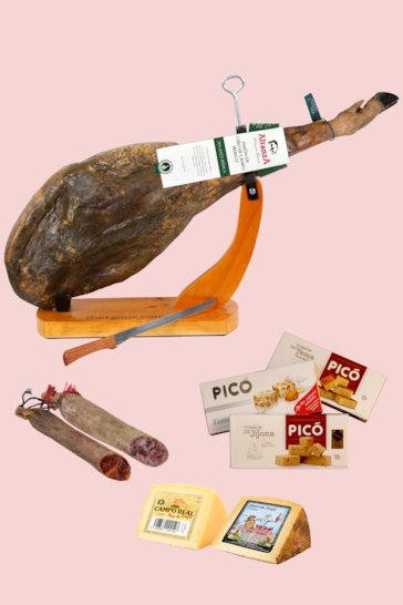 Christmas Hamper with Jamon Veleta