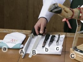 Jamon slicing accessories