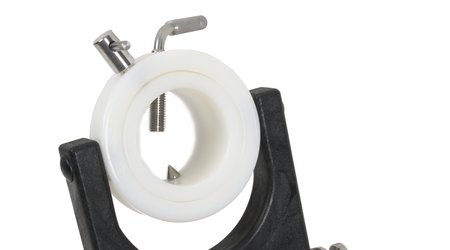 Rotary-grip system on the Jamotec JP Luxe ham holder