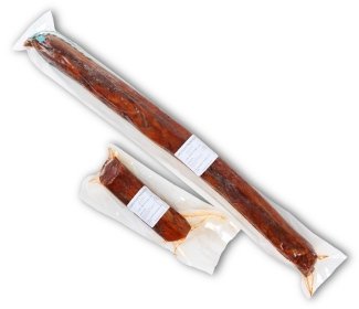 Vacuum packed Iberian pork loin: full piece and a piece