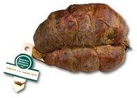 Vacuum-packed full pork morcón