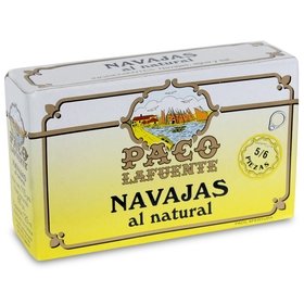 Razor Clams Paco Lafuente 5/6 u. 115 gr Razor Clams Paco Lafuente 5/6 u. 115 gr