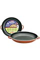 Orange Ibili Paella Pan 13.4 in (6 portions)