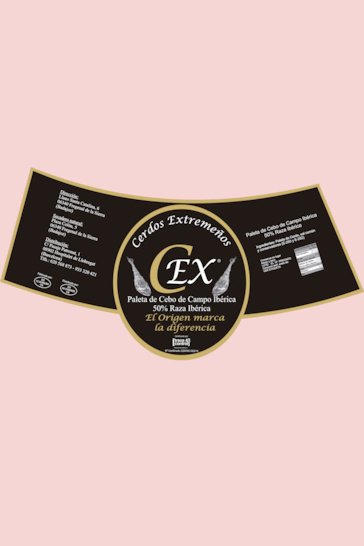 "Paleta" Cerdos Extremeños Cebo de Campo (Shoulder Jamon)