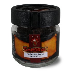 Organic Sultanas Sandral 80 gr Organic Sultanas Sandral 80 gr