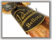 Precinto y Vitola que certifican la calidad Bellota de la denominación de origen Los Pedroches