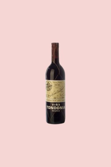 Rioja Red Reserva wine Viña Tondonia 2002